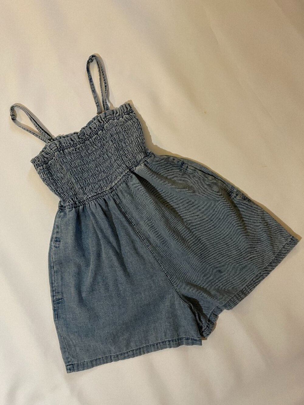 Anthropologie Pilcro Smocked Romper Size XXS - Picture 4 of 9